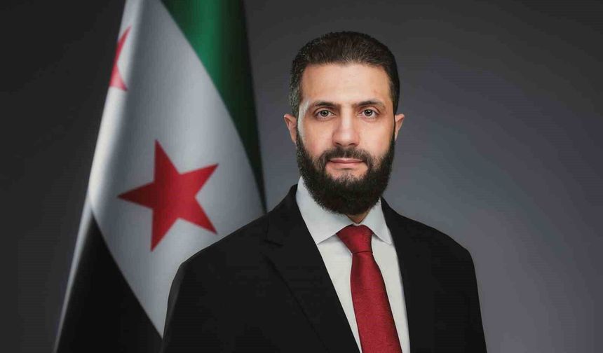 Suriye Devlet Başkanı Ahmed eş-Şara: 'İsrail ile güvenlik anlaşması yapmayı amaçlıyoruz'