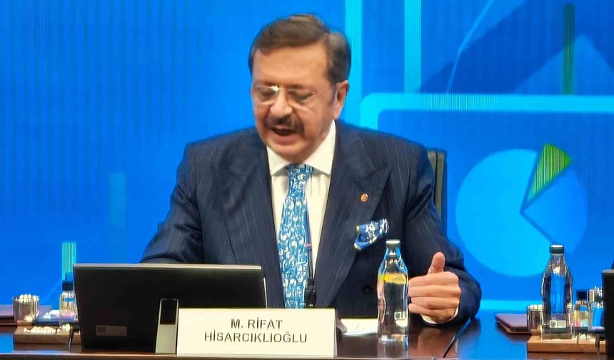 TOBB Başkanı Hisarcıklıoğlu: "Gördüğüm en büyük sıkıntı, finansmana erişim"