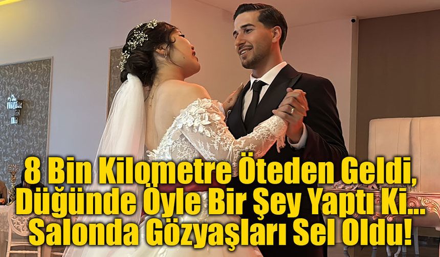 Japonya'dan Bolu'ya 8 bin kilometrelik aşk mutlu sonla bitti