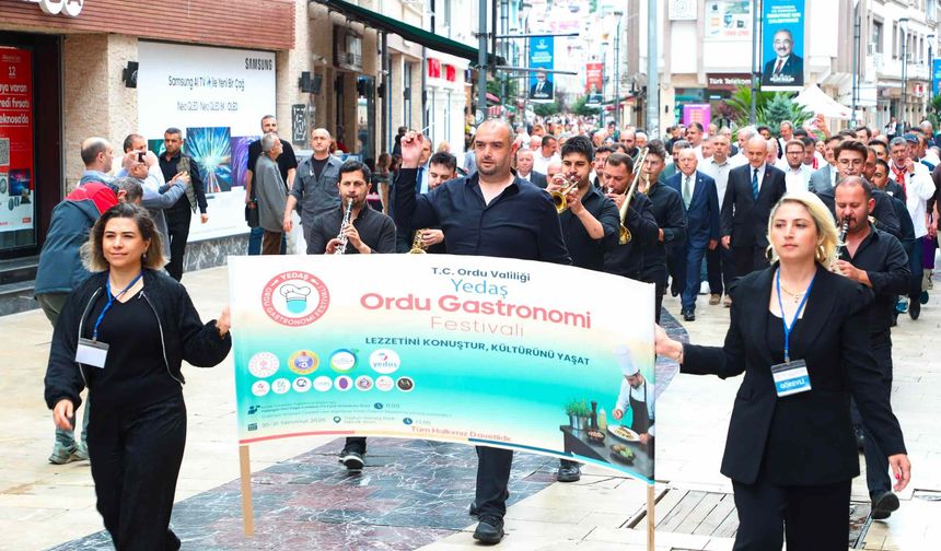 Ordu Gastronomi Festivali başladı