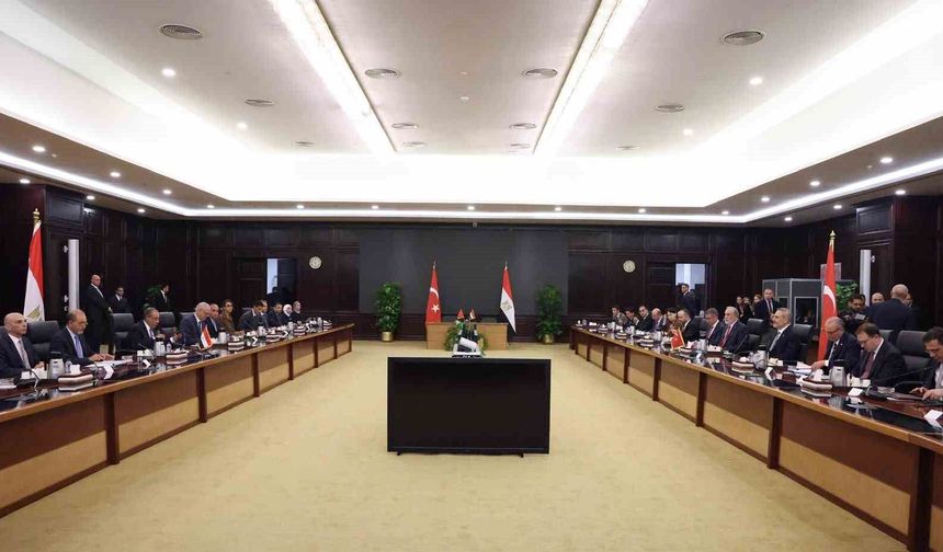 Bakan Fidan, Türkiye-Mısır Ortak Planlama Grubu İkinci Toplantısı'na katıldı