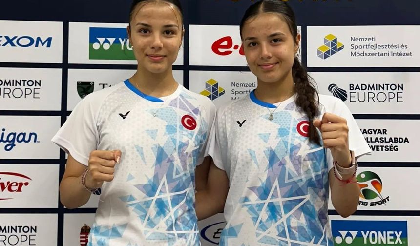 Genç milli badmintonculardan Avrupa Şampiyonası'nda 4 yarı final