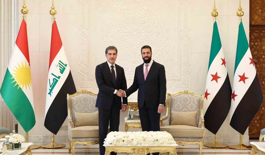 IKBY Başkanı Barzani'den Suriye'ye resmi ziyaret