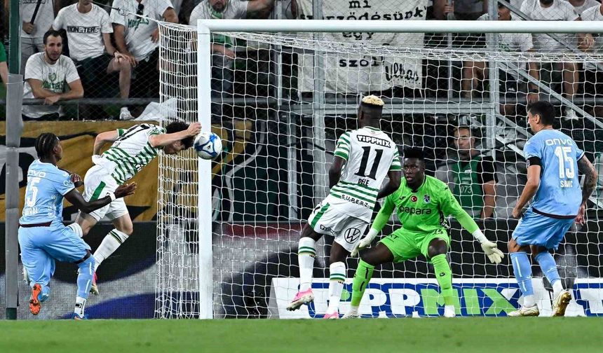 UEFA Avrupa Ligi: Ferencvaros: 4 - Trabzonspor: 0 (Maç sonucu)