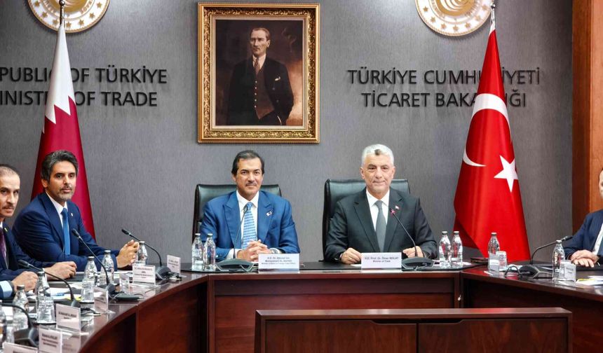 Bakan Bolat, Katarlı Mevkidaşı Al Sayed ile görüştü