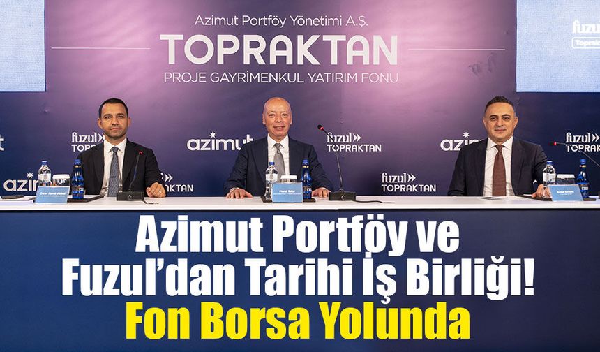 985 Milyon TL’lik İlk Adım, Topraktan Proje Gayrimenkul Yatırım Fonu’nda Büyümenin Başlangıcı Oldu