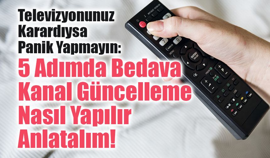 1.500 TL Vermenize Gerek Yok: Türksat Frekans Ayarı Nasıl Yapılır?