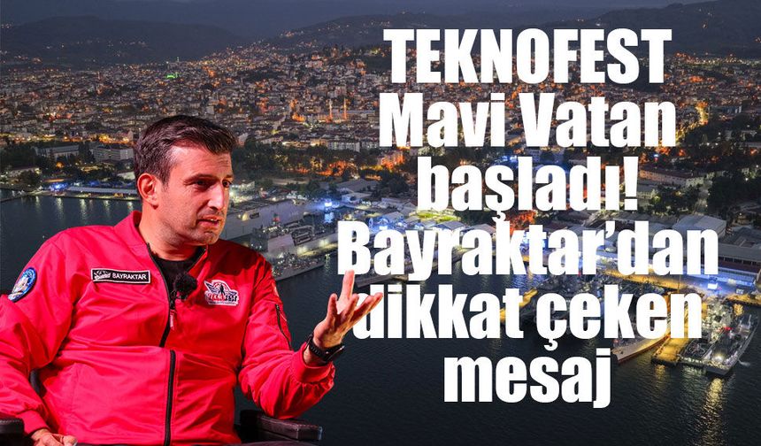 Selçuk Bayraktar: "Mavi Vatan'ın tek bir damlasından asla vazgeçmeyiz"