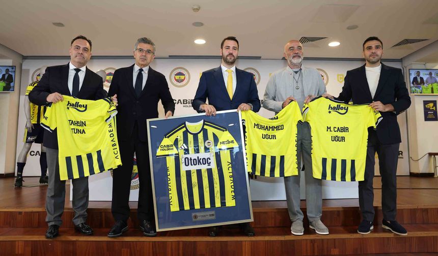 Cabir Holding, Fenerbahçe Futbol A Takımı’nın ‘Forma Sağ Kol Sponsoru’ Oldu!