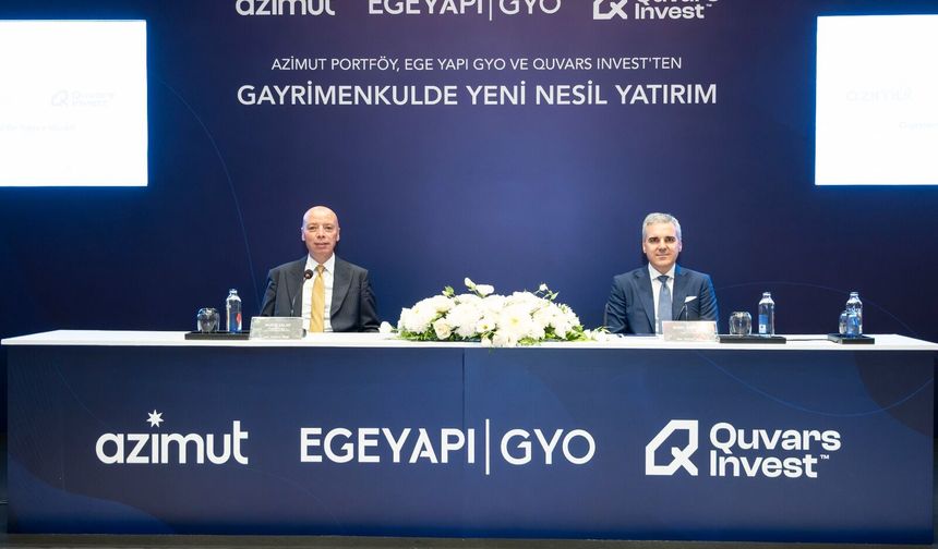 Azimut Portföy, Egeyapı GYO ve Quvars Invest bir araya geldi