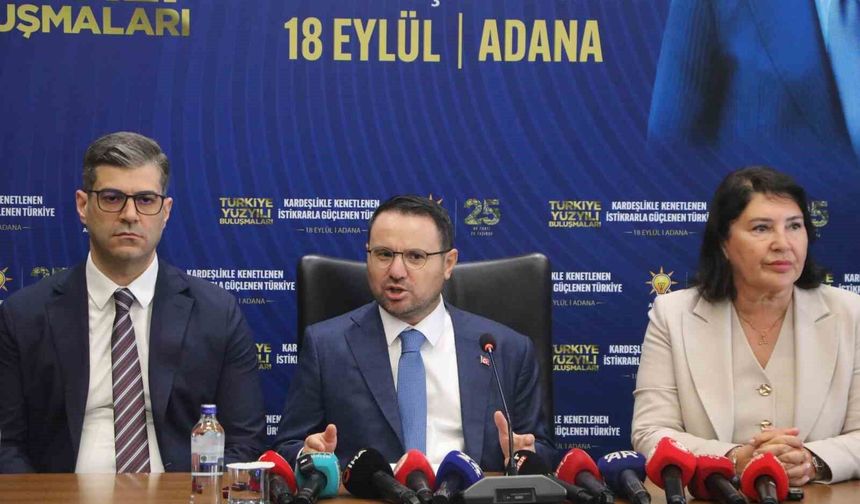 Adalet Bakanı Gürlek Adana'da konuştu: 'Terörsüz Türkiye sürecinde güzel bir aşamaya geldik'