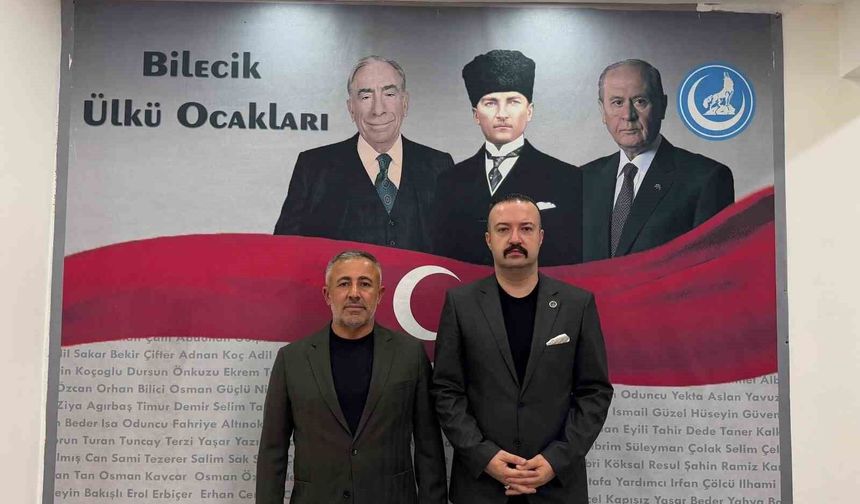 AK Parti Bilecik teşkilatından Ülkü Ocakları Başkanı Emirler'e ziyaret