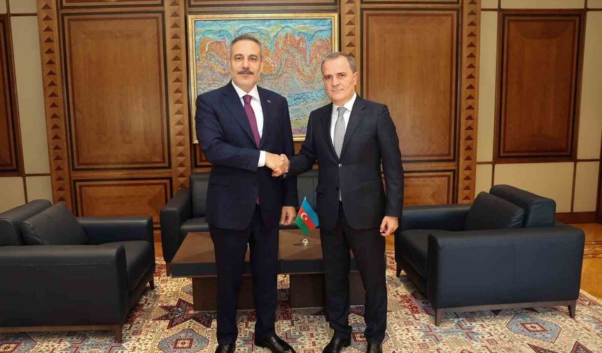 Bakan Fidan, Azerbaycan Dışişleri Bakanı Bayramov ile görüştü