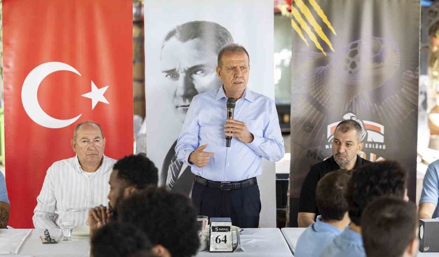Başkan Seçer, MSK Erkek Basketbol Takımı ile buluştu