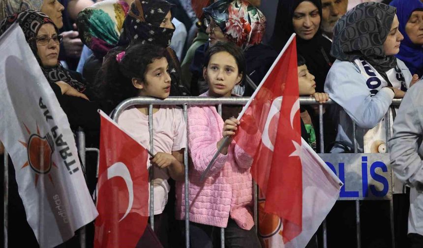 Cumhurbaşkanı Erdoğan memleketi Rize'de