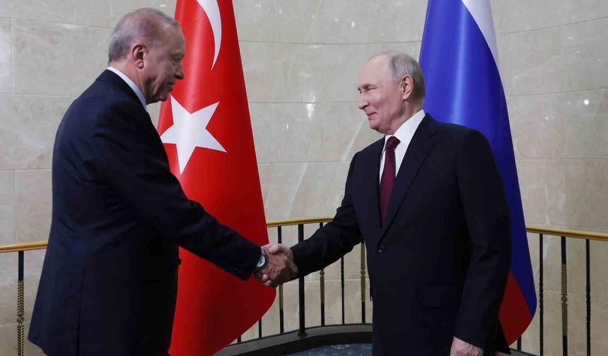 Cumhurbaşkanı Erdoğan: 'Türkiye-Rusya ilişkileri gerçekten her döneme göre bugün çok daha ileri bir düzeyde'