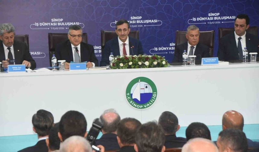Cumhurbaşkanı Yardımcısı Cevdet Yılmaz: 'Sinop'ta 70 milyar lirayı aşan kamu yatırımı gerçekleştirdik'