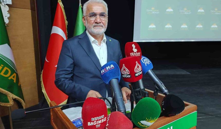HÜDA PAR Genel Başkanı Yapıcıoğlu: 'Önümüze yepyeni bir sayfa açılacak ve şiddet sayfası kapanacak'