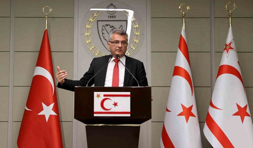 KKTC Cumhurbaşkanı Erhürman: 'Bizi bu kez çözüme ulaştıracak bir müzakere istiyoruz'
