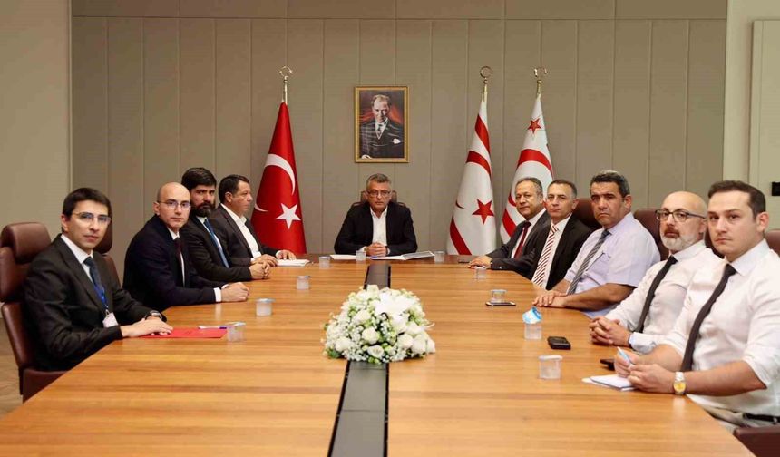 KKTC Cumhurbaşkanı Erhürman, Türkiye'den gelen Deniz Kazaları İnceleme heyetini kabul etti
