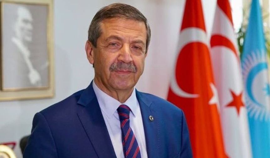 KKTC Dışişleri Bakanı Ertuğruloğlu: 'Kıbrıs Türk halkının geleceğinin yegane zemini, egemen eşit iki devlettir'