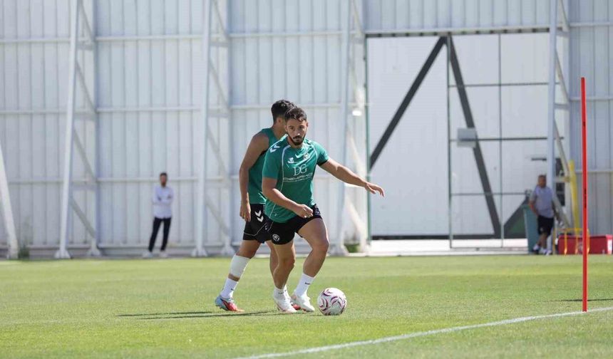 Konyaspor, Trabzonspor maçı hazırlıklarını sürdürdü