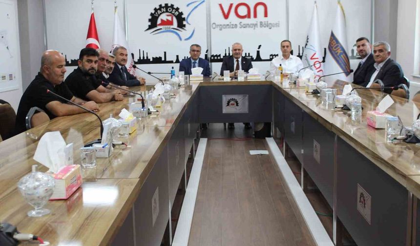 Memet Aslan: 'Van'ın üretim gücünü daha da artırmalıyız'