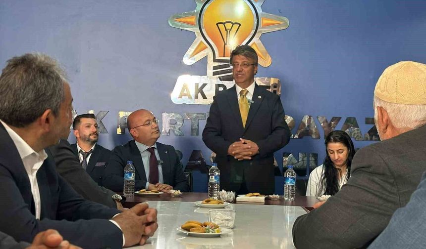 Milletvekili Türkmenoğlu'ndan Erzurum Karayazı'ya çıkartma: 'Birlikte yürümeye devam edeceğiz'