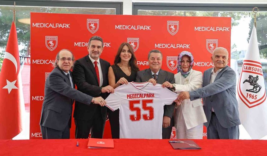 Samsunspor ile Medical Park ve Liv Hospital arasındaki sağlık sponsorluğu yenilendi