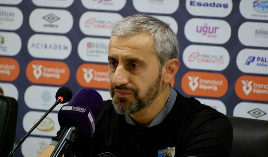 Serkan Özbalta: 'Oyuncularım çok kararlı ve çok istekliydiler'