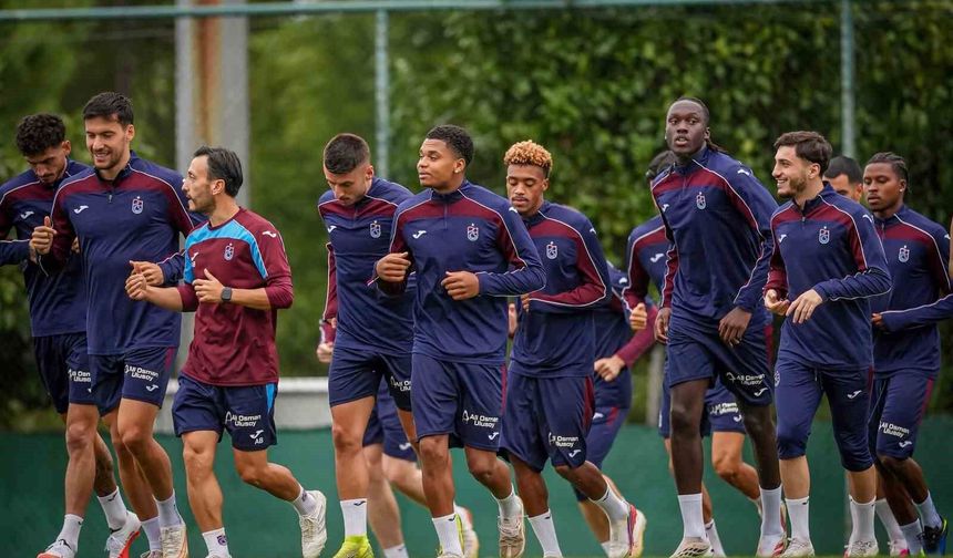 Trabzonspor'da Galatasaray maçı öncesi sevindiren gelişme