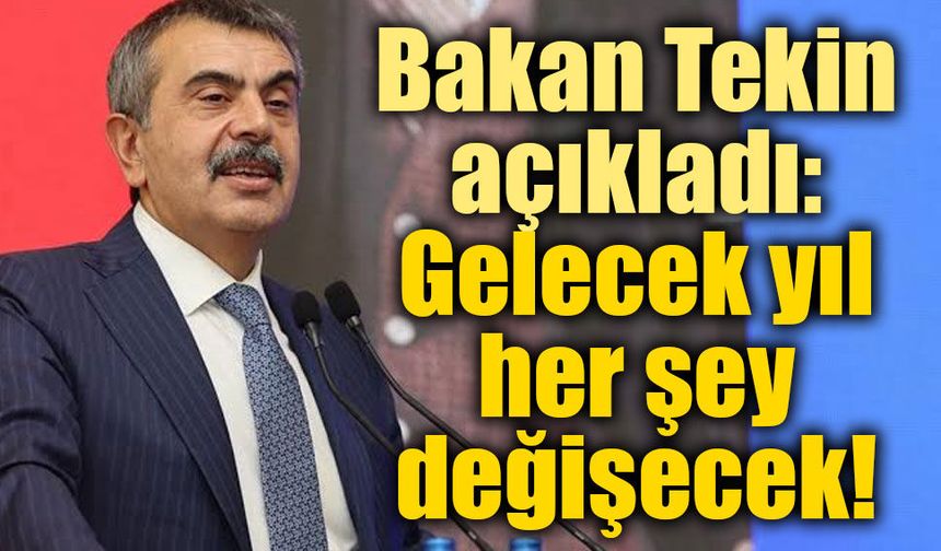 Milyonlarca öğrenciyi ilgilendiriyor! Eğitimde sistem değişiyor