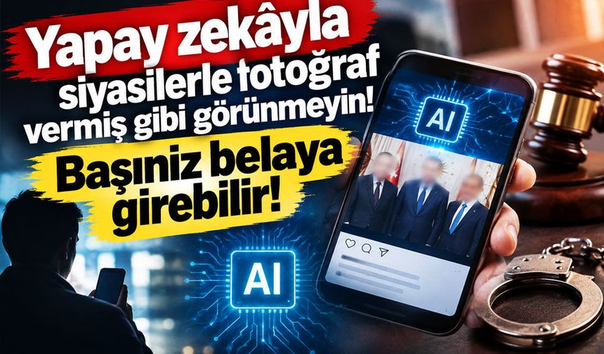 Yapay zekâ şakası pahalıya patladı! Siyasilerle sahte fotoğraf gözaltı getirdi