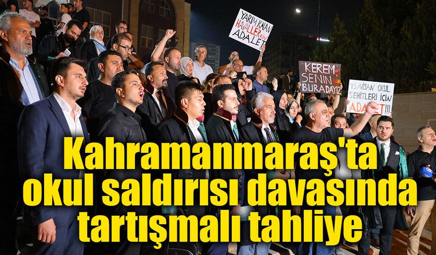 Ayser Çalık Ortaokulu davasında tahliye kararı aileleri isyan ettirdi