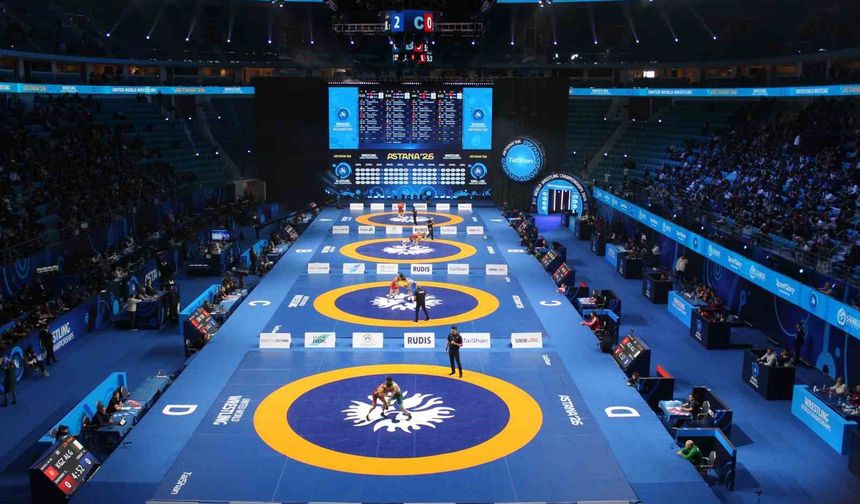2026 Dünya Büyükler Güreş Şampiyonası başladı