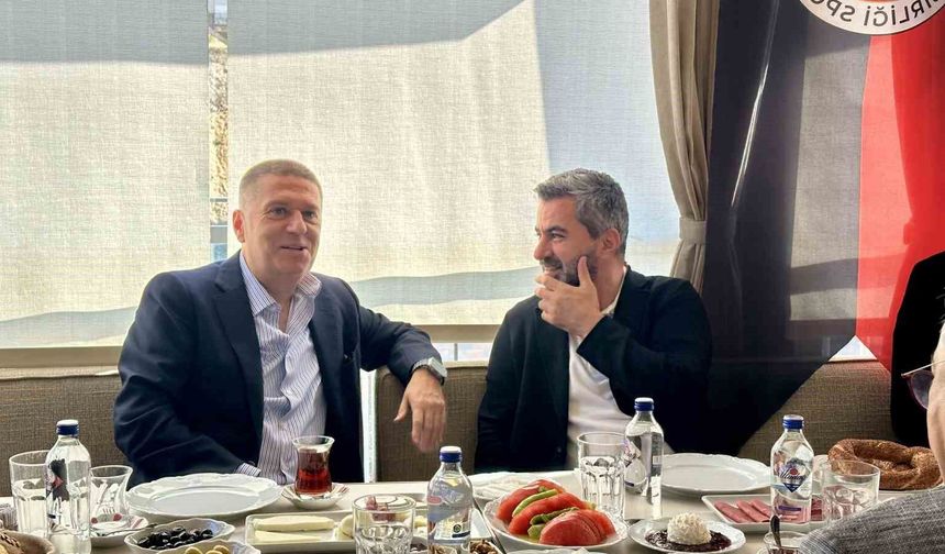 Gençlerbirliği ile Amed Sportif Faaliyetler yöneticileri kahvaltıda bir araya geldi