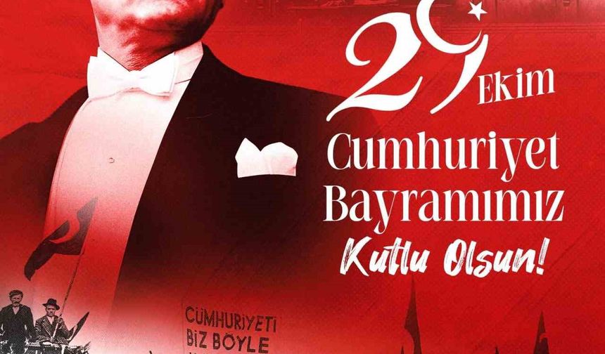 Spor camiasından 29 Ekim Cumhuriyet Bayramı mesajları