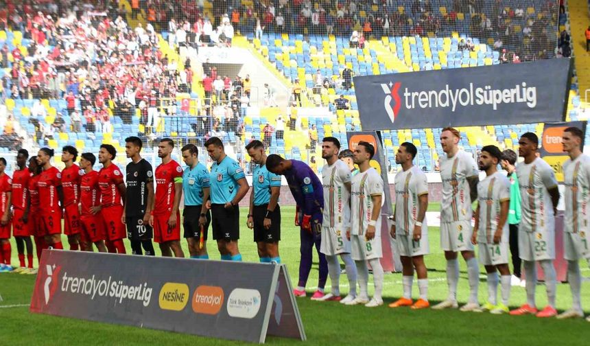 Trendyol Süper Lig: Gençlerbirliği: 0 - Amed Sportif Faaliyetler: 1 (İlk yarı)