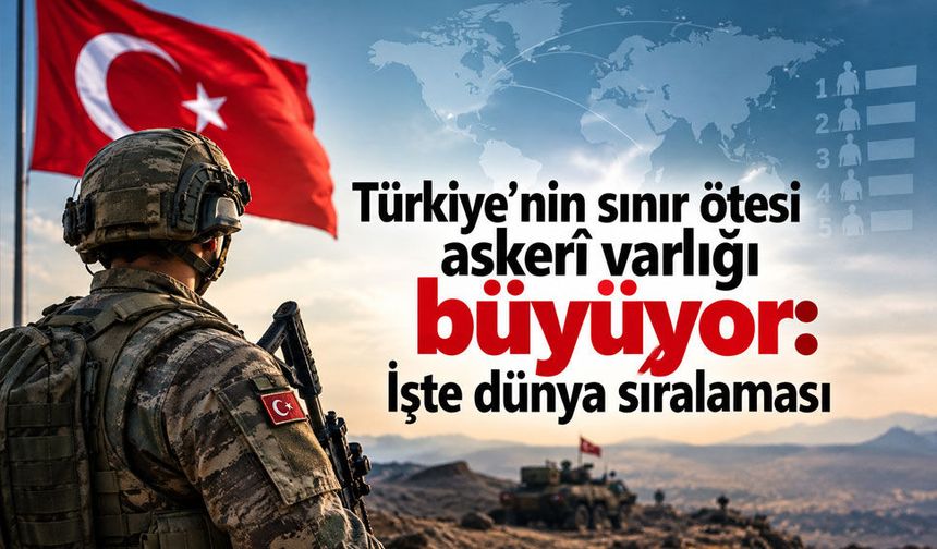 Dünyanın askerî üs haritası değişiyor: Türkiye zirveye oynuyor