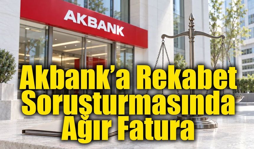 Akbank’a 1,7 Milyar TL’lik Rekabet Cezası!