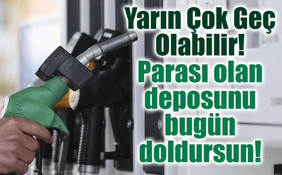 Akaryakıta Zam Yolda: Motorine 2,40 TL Artış Bekleniyor