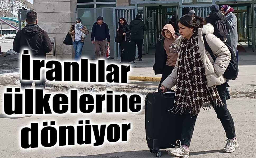 İranlılar Kapıköy Sınır Kapısı’ndan ülkelerine dönüyor