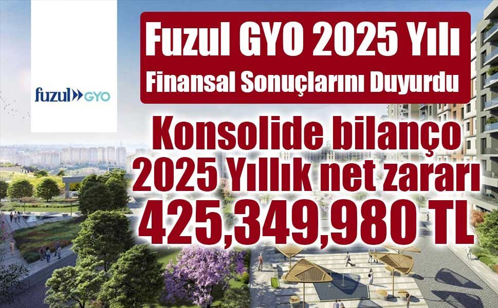 Fuzul GYO 2025 Yılı Finansal Sonuçlarını Duyurdu