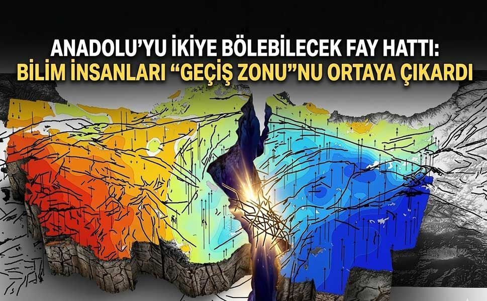 Anadolu’yu ikiye bölebilecek fay hattı: Bilim insanları “geçiş zonu”nu ortaya çıkardı