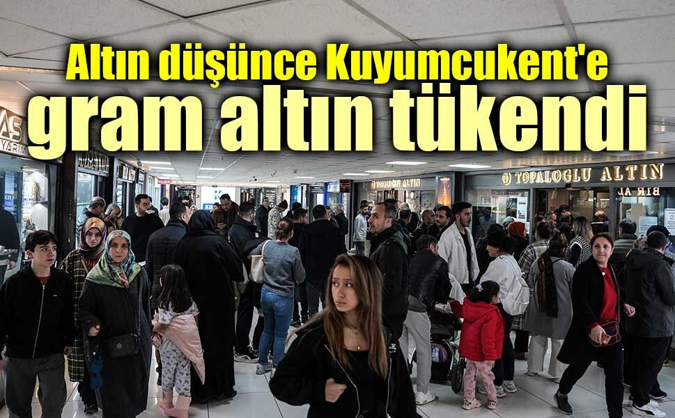 Altın fiyatı düştü, Kuyumcukent'e gram altın tükendi