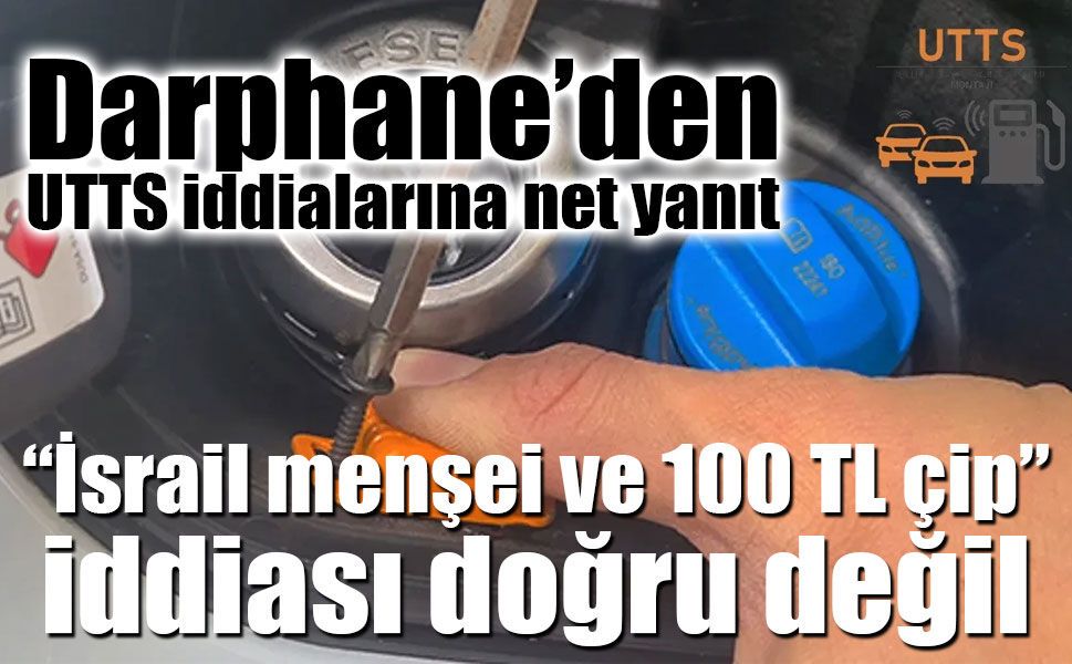 Darphane’den UTTS iddialarına net yanıt: “İsrail menşei ve 100 TL çip” iddiası doğru değil