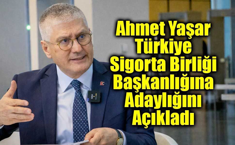 Ahmet Yaşar, TSB Başkanlığına Adaylığını Açıkladı