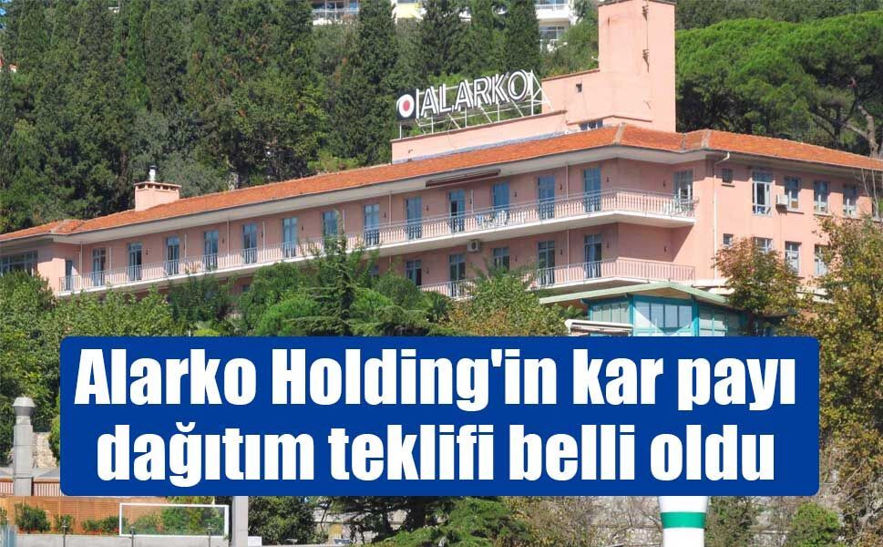 Alarko Holding’den temettü kararı: Dağıtım 4 Mayıs’ta başlayacak