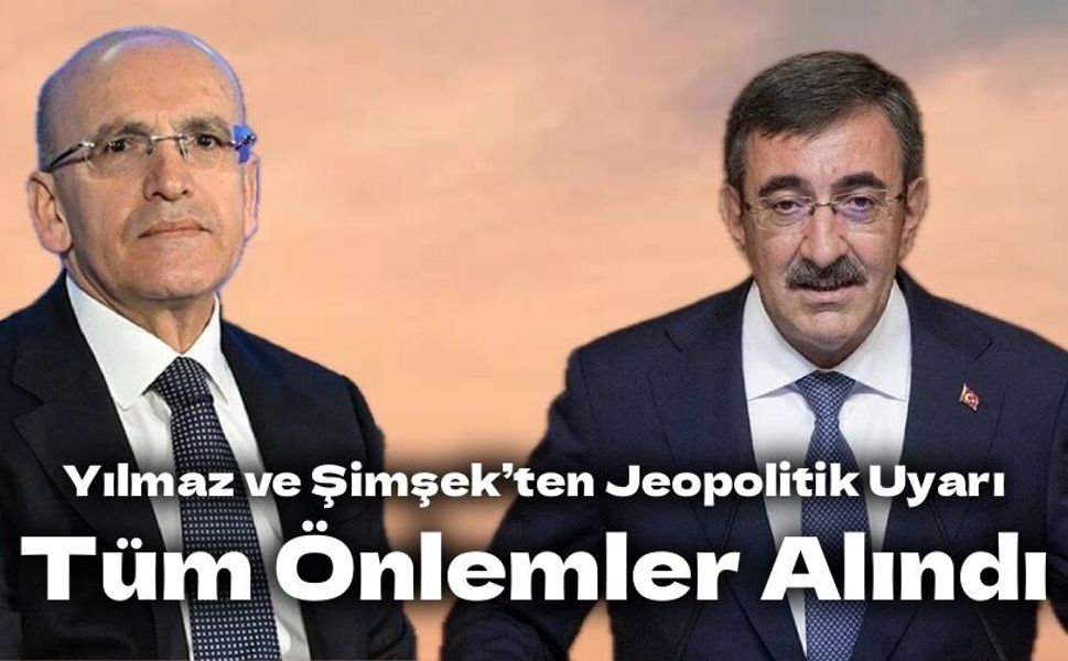 Cevdet Yılmaz ve Mehmet Şimşek’ten Piyasalara Güven Mesajı: “Ekonomimiz Dirençli”
