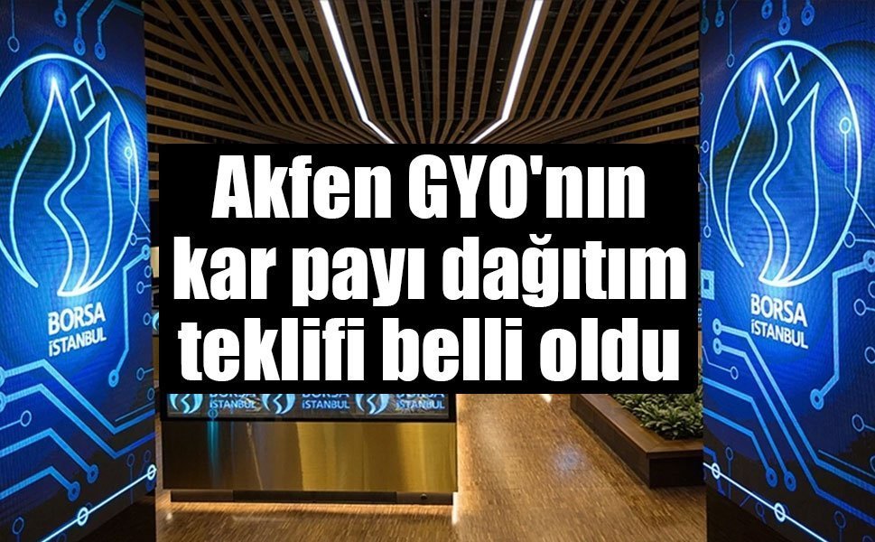 Akfen’den 53,3 Milyon TL’lik Nakit Temettü Kararı